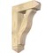 Ekena Millwork Funston Arts and Crafts Rough Sawn Bracket w/ Offset Brace, Douglas Fir, 8"W x 26"D x 38"H BKT0806X26X38FST03RDF - alternate 1